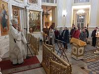 Архиерейское богослужение в Преображенском кафедральном соборе Балашихи 