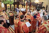 День памяти священномученика Алексия Воробьева в Вознесенском храме города Павловский Посад 