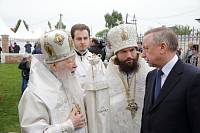 Великое освящение Свято-Духовского храма села Шкинь Коломенского района