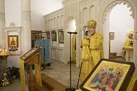 Архиерейское богослужение в Екатерининском храме Балашихи 