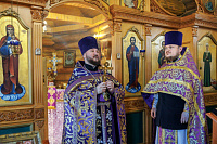 Престольный праздник в храме святой блаженной Матроны Московской посёлка Верея