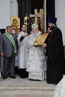 Великое освящение Свято-Духовского храма села Шкинь Коломенского района