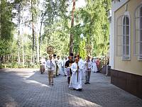 Архиерейское богослужение в Никольском храме Балашихи