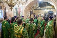 Архиерейское богослужение в Никольском храме города Щёлково 