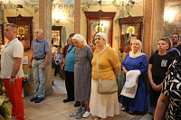 Престольный праздник в Князь-Владимирском храме деревни Новофрязино