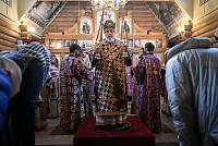 Архиерейское богослужение в Серафимовском храме Балашихи