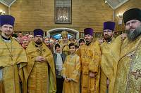 Архиерейское богослужение в Кирилло-Мефодиевском храме Балашихи