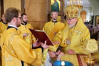 Архиерейское богослужение в Никольском храме Орехово-Зуева 