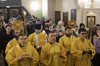 Архиерейское богослужение в Екатерининском храме Балашихи 