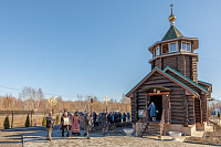 Престольный праздник в храме святой блаженной Матроны Московской посёлка Верея