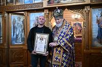 Архиерейское богослужение в Серафимовском храме Балашихи