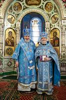 Архиерейское богослужение в Троицком соборе города Щёлково