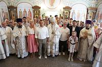 Архиерейское богослужение в Никольском храме Балашихи