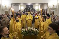 Архиерейское богослужение в Екатерининском храме Балашихи 
