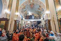 Архиерейское богослужение в храме Новомучеников и исповедников Орехово-Зуевских