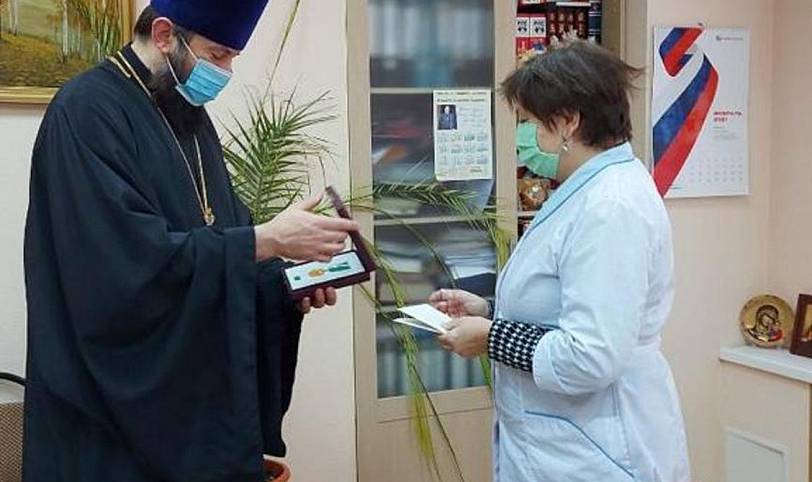 Награждение медицинских работников в Павловском Посаде