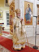 Архиерейское богослужение в Преображенском кафедральном соборе Балашихи