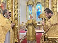 Соборное служение Архиереев Московской митрополии в Одинцово