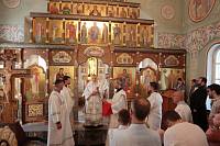 Архиерейское богослужение в Никольском храме Балашихи