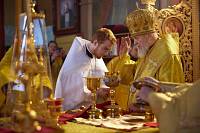 Архиерейское богослужение в Иоанно-Богословском храме г. Ликино-Дулёво 