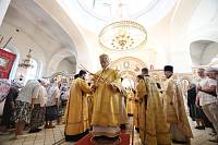 Архиерейское богослужение в Троицком храме города Электроугли