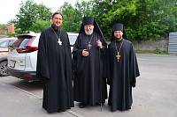 Архиерейское богослужение в Никольском храме Орехово-Зуева 