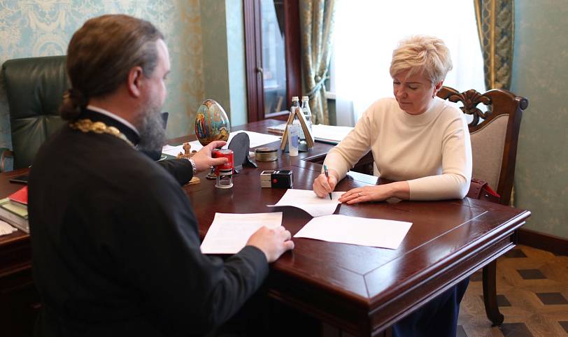 Подписание соглашения о сотрудничестве с управлением образования Электростали