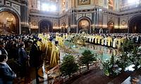 Великая вечерня в&nbsp;Храме Христа Спасителя