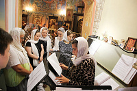 Престольный праздник в Князь-Владимирском храме деревни Новофрязино