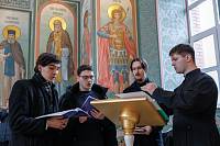 День памяти священномученика Сергия Скворцова в Троицком храме г. Дрезны