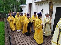 Престольный праздник во Всехсвятском храме г. Ликино-Дулёво