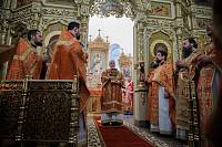 Архиерейское богослужение в Казанском храме города Реутова