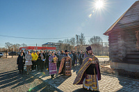 Престольный праздник в храме святой блаженной Матроны Московской посёлка Верея