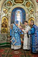 Архиерейское богослужение в Троицком соборе города Щёлково