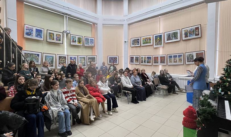 Награждение победителей конкурса детского рисунка «Вифлеемская звезда» в Щёлкове