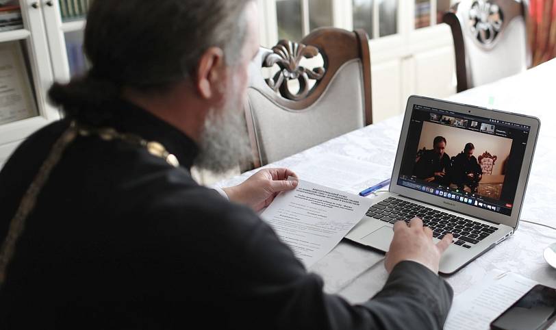 Вебинар Межъепархиального отдела по взаимодействию с Вооруженными силами, правоохранительными органами и казачеством