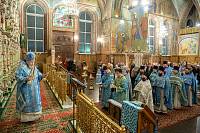 Архиерейское богослужение в Троицком соборе города Щёлково