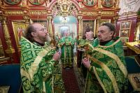 Архиерейское богослужение в Никольском храме города Щёлково 