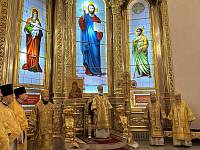 Соборное служение Архиереев Московской митрополии в Одинцово