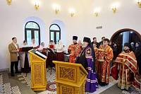 Архиерейское богослужение в Георгиевском храме г. Павловский Посад 