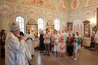 Архиерейское богослужение в Никольском храме Балашихи