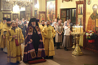 Престольный праздник в Никольском храме города Павловский Посад