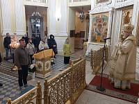 Архиерейское богослужение в Преображенском кафедральном соборе Балашихи 