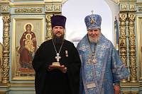 Архиерейское богослужение в Успенском храме Ногинска 