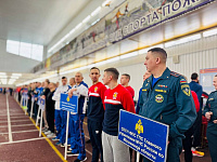 Зимнее первенство по пожарно-спасательному спорту в Павловском Посаде
