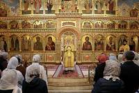 Архиерейское богослужение в Троицком храме г. Реутов 