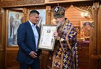 Архиерейское богослужение в Серафимовском храме Балашихи