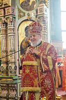 Архиерейское богослужение в Троицком соборе города Щёлково