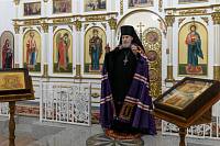 Архиерейское богослужение в Крестовоздвиженском храме города Орехово-Зуево