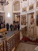 Архиерейское богослужение в Преображенском кафедральном соборе Балашихи